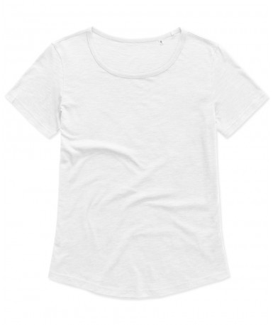 Majica s okruglim izrezom za žene ST9320WHI (White)