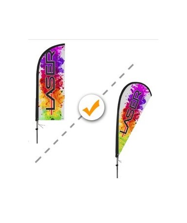 Nosač zastava za flying banner 2,6m | AG501