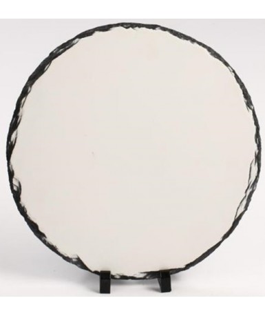 Kamena foto ploča, sublimacijska, okrugla, 20x20cm I SH57