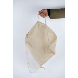 Platneni ruksak/torba (backpack), 100% pamuk, natural I VR-2