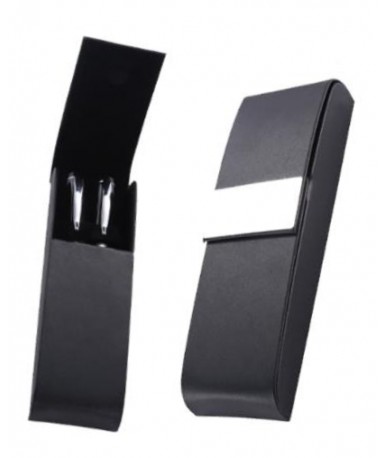 Kožna poklon kutija za olovke na magnet | P021