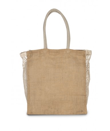 KI0281 | Jutena shopping šupljikava torba